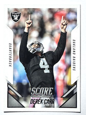 DEREK CARR Oakland Raiders 2015 Panini Score Football Card #73