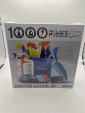 New Funwares Puzzle Sanitize Sterilize Cleaning Products 1000 Piece Jigsaw