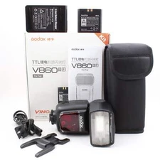 * OPEN BOX EXCELLENT * Godox VING V860IIF TTL Li-Ion Flash Kit for Fujifilm Came