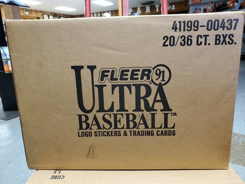 1991 Fleer Ultra Baseball estuche sellado de fábrica (20) cajas con Ken Griffey Jr. Ryan - Imagen 2 de 3