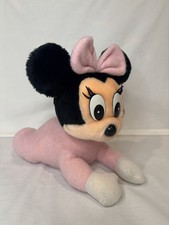 BABY MINNIE walt DISNEY world 1984 plush pupazzo mickey mouse vintage