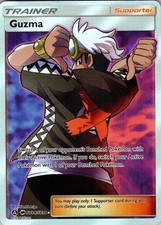 Guzma SV84/SV94 Ultra Rare Hidden Fates Shiny Vault Pokemon Holo Near Mint