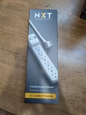 8ft Extension Cord With 6 Outlets NXT Technologies PROTECTOR NX54314