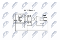 Nty NPW-TY-021 Gelenksatz, Antriebswelle Vorne Rechts FüR Toyota