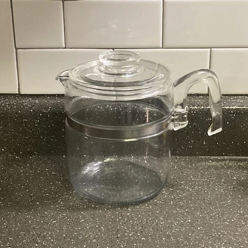 New ListingVintage PYREX Percolator 9 Cup Coffee Pot Body & Lid Only 7759 Replacement Parts