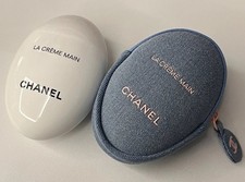 CHANEL LA CR ME MAIN Hand Cream Denim Pouch - 2026 DENIM COLLECTION