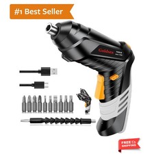 Electric Screwdriver 4.2V Cordless Screwdriver 3.5N.m 1500mAh Type-C Charging...