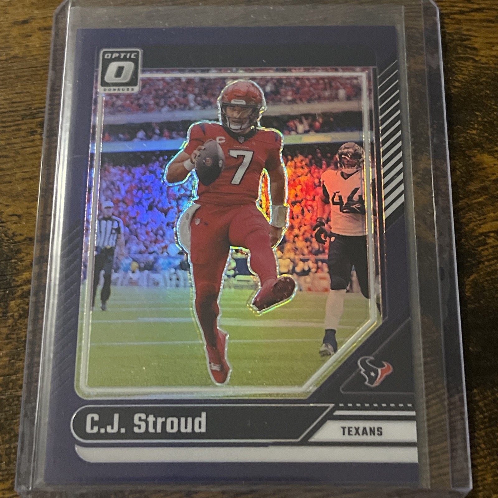 2024 Panini Donruss Optic Purple Prizm /60 CJ Stroud #76