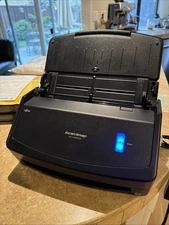 Ricoh Fujitsu ScanSnap iX1400 Simple One-Touch Button Document Scanner + Cables