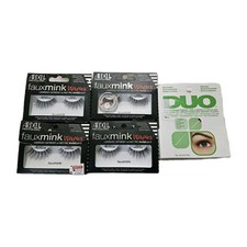 Ardell Faux Mink Lashes Demi Wispies, 4 Pack 1 Duo Lash Adhesive
