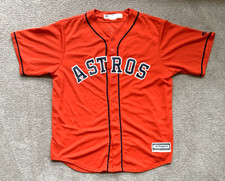 Majestic Carlos Correa Men’s L Houston Astros Orange Cool Base Baseball Jersey