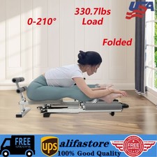 330LBS Pro Leg Stretcher Heavy Duty Leg Stretching Training Machine for Home Gym