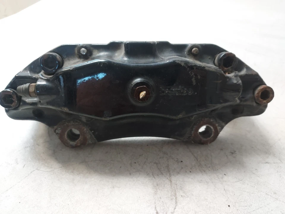 04-07 Pinza delantera izquierda lado conductor Acura TL Brembo 08 TIPO S manual negra OEM Foto 4 de 4