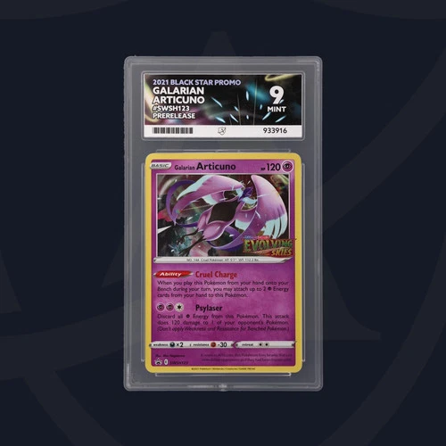 ACE 9   - Galarian Articuno - SWSH123 - Black Star Promo - Pokemon - Prerelease