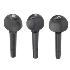 4 Pcs Quality Violin Strings Shaft Tuning Pegs Accessories Ebony Solid Wood