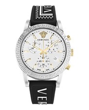Versace Womens Stainless Steel 40mm Strap Fashion Watch