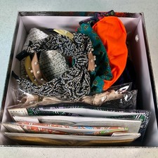 Lot of 20 Headbands and Crochet Beanie Hat Pearl Knotted Floral Boho Mix
