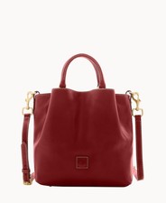 Dooney  Bourke Florentine Leather Small Barlow Crossbody Bag Purse Red A606889
