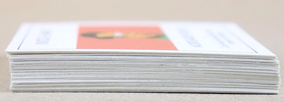 2001 Monopoly Simpsons Replacement Parts 28 Deed Cards Complete Set - Image 3 of 4