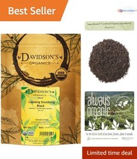 Organics Lapsang Souchong Black Loose Leaf Tea 16oz Campfire Aroma Bold Flavor