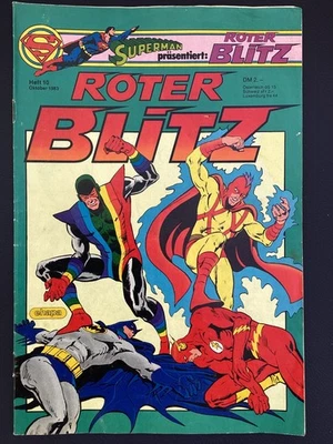 Ehapa Comic Roter Blitz Jahrgang 1983 • Heft 10 - Z2-3  (m. Sammelecke) - Bild 1 von 2