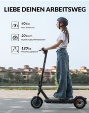 E-Scooter mit Straßenzulassung 5th Wheel V40 Pro 400W 10 Zoll App Blinker | B – Bild 3