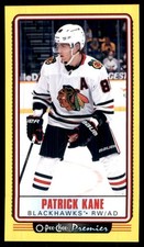 2021-22 O-Pee-Chee OPC Premier Tallboys Yellow Patrick Kane #P33