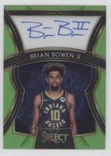 2019 Panini Select Rookie Signatures Neon Green Prizm /99 Brian Bowen II Auto RC