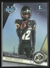 Travis Hunter 2023 Bowman University Chrome U A #36 Colorado Buffaloes