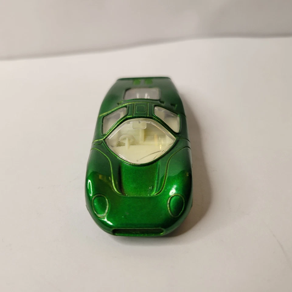 Caixa de fósforos vintage 1969 série Superfast nº 45 Ford Group 6 verde com int. branco - Imagem 4 de 4