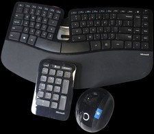Microsoft Sculpt Ergonomic Keyboard Set   Keyboard  Keypad  Mouse READ
