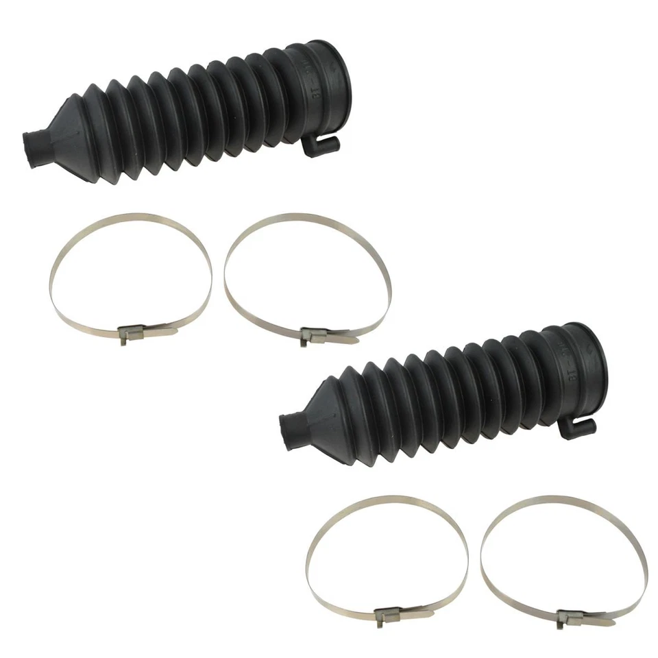 Kit de varilla de amarre delantera de 6 piezas interior y exterior con botas izquierda y derecha para 94-04 Ford Mustang Foto 3 de 4