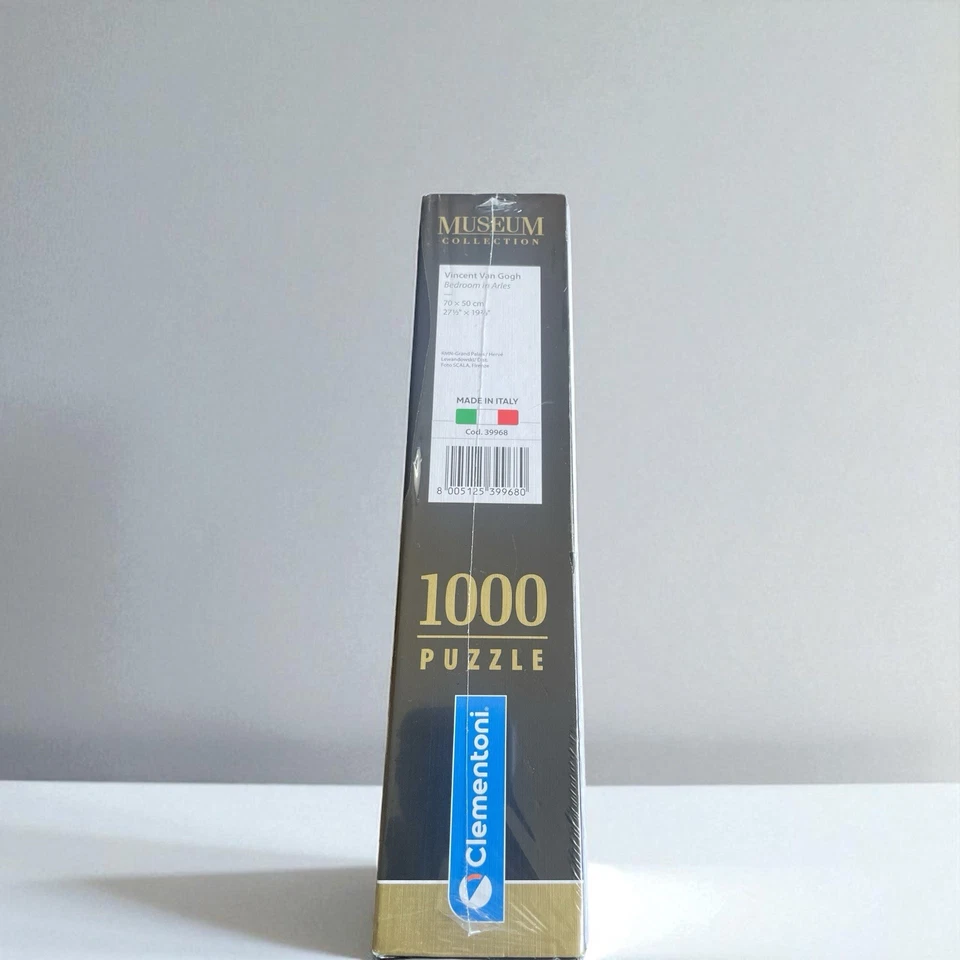 Clementoni Vincent Van Gogh Jigsaw Puzzle Bedroom in Arles 1000 piece Complete - Image 4 of 4