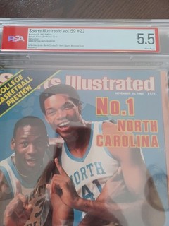 Michael Jordan Sports Illustrated November 28 1983 PSA 5.5 !!!
