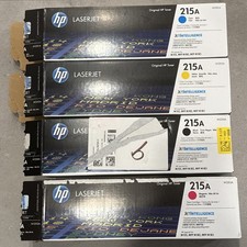 Used Empty 215A set of 4 HP toner cartridges VIRGIN W2311A W2312A W2313A W2310A