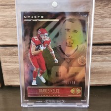 2021 Panini Illusions Travis Kelce #25 Trophy Collection Bronze /499 Chiefs