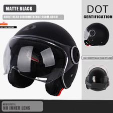DOT Certification Motorbike Casco Go Kart Scooter Motor Van Motorcycle Dual Lens