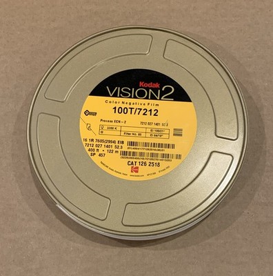 Kodak Vision 2 100T 7212 Color Negative Film 400 Ft. Roll