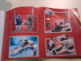 Lego Star Wars 8085 Freeco Speeder with instructions and 2 figures