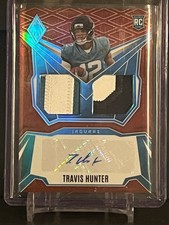 2025 Panini Phoenix - Rps Dual Rookie Patch Autographs Travis Hunter #DRP-THR...