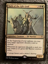 Magic The Gathering MTG - Nath of the Gilt-Leaf - Commander 2016