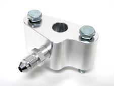 VMS FUEL RAIL NITROUS PRESSURE LINE GAUGE ADAPTER 1/8" NPT PORT FOR NISSAN 350Z