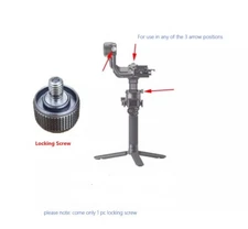 1x DJI RSC2 Axis Arm Locking Screw DJI RSC2 Motor Arm Knob for Cross Roll Axis