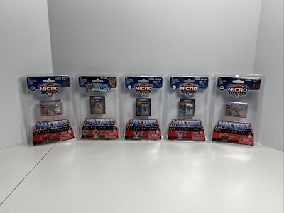 5x World's Smallest MOTU 2 Battle Cats, He-Man & 2 Skeletors, NEW MUST SEE!