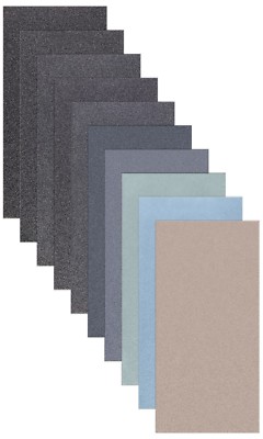 Schleifpapier wasserfest 21x11 cm Trocken Nass Schleif Papier Körnung Sandpapier