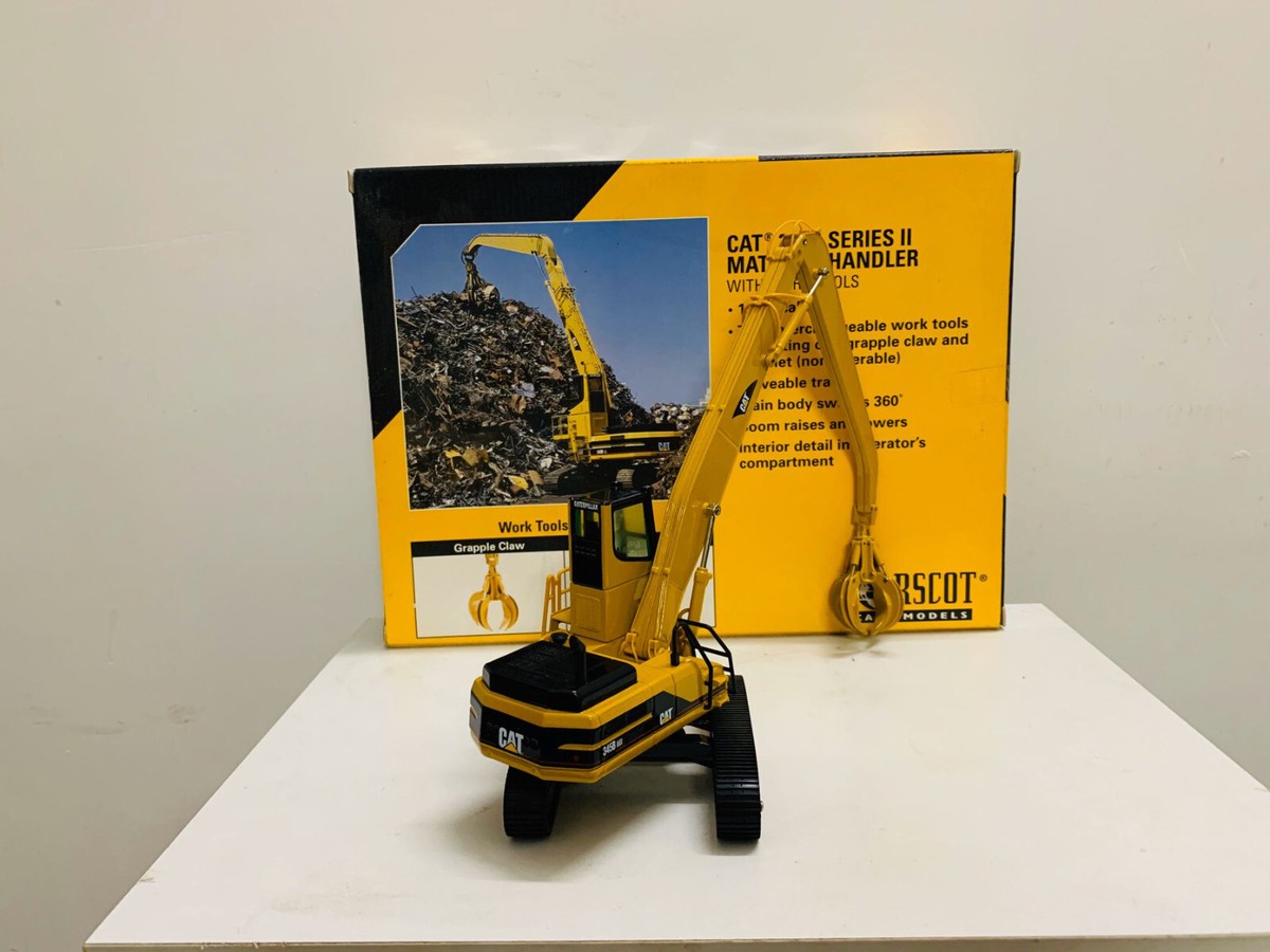 専用品　良品 NORSCOT 1/50 CAT-854G&HD605-5２台 Norscot Caterpillar Cat 854G Wheel Dozer 1/50 Scale DieCast