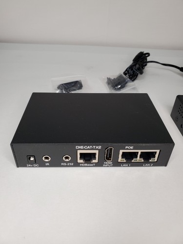 Aurora Multimedia 330' HDMI HDBaseT CAT Extender Set with Dual LAN #DXECATS24K - Picture 4 of 7