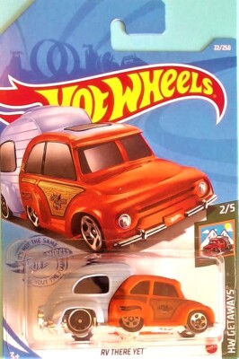 2020 Mattel Hot Wheels RV There Yet-ORANGE-HW Getaways