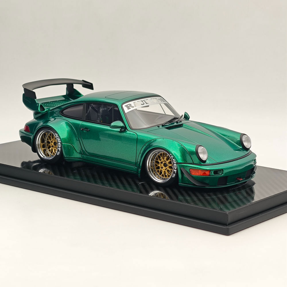 新品 TGM モデル 1/18 ポルシェ 964 RWB シルバー ミニカー 1/18 Ignition Model Porsche RWB 964 Silver With M64 Engine