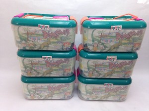 LOT OF 6 NEW DINOSAURS TOYS DINO KIDS ANIMAL FIGURE PLAY SET 34 PCS EDUCATIONAL